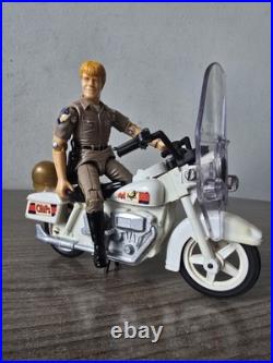 1982 Rare CHiPs Glasslite Brazil? JOHN and Motorcycle Vintage Action Figure 1982 Rare CHiPs Glasslite Brazil? JOHN and Motorcycle Vintage Action Figure