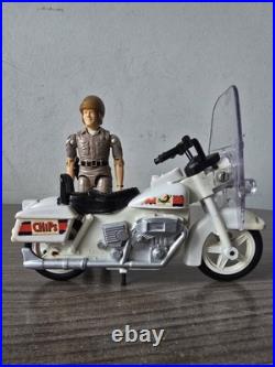 1982 Rare CHiPs Glasslite Brazil? JOHN and Motorcycle Vintage Action Figure 1982 Rare CHiPs Glasslite Brazil? JOHN and Motorcycle Vintage Action Figure