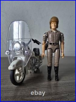 1982 Rare CHiPs Glasslite Brazil? JOHN and Motorcycle Vintage Action Figure 1982 Rare CHiPs Glasslite Brazil? JOHN and Motorcycle Vintage Action Figure