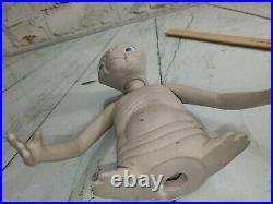 1982 Vintage Toy E. T Plastic Universal City Studio Inc. 20 CM