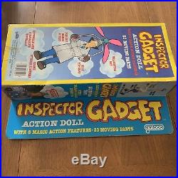 1983 Galoob Inspector Gadget 12 Vintage Toy Figure with Box Look