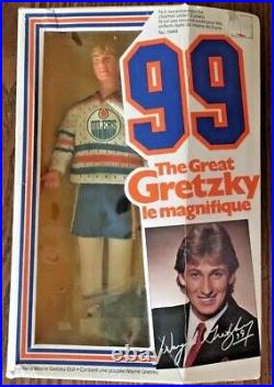 1983 Mattel Wayne Gretzky Oilers #99 Action Figure Doll (#5949) New Unused Rare