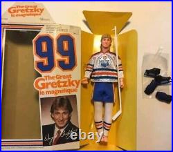 1983 Mattel Wayne Gretzky Oilers #99 Action Figure Doll (#5949) New Unused Rare