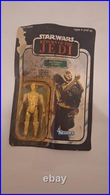 1983 Star Wars ROTJ C-3PO with Removable Limbs Vintage Kenner Figure