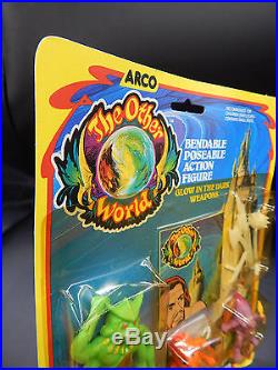 1983 vintage Arco OTHER WORLD figure set HONDU mip monsters MOC sealed toy RARE