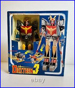 1984 Deluxe Daitarn 3 Diecast Robot Toy Vintage Complete With Box