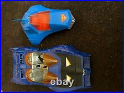 1984 Kenner DC Superman Batman Batmobile Toy Action Figure x10 Lot VINTAGE