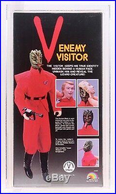 1984 V Enemy Visitor Action Figure AFA 85 Factory Sealed SCI-FI Vintage Toy
