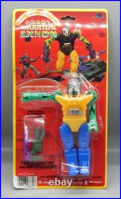 1984 vintage Imperial toy ROBOTS LASERS GALAXIES action figure EXNON sealed MOC