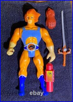 1985 Ljt Thundercats Action Figure Collection (original 8) & Overnite Case Rare