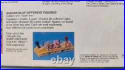 1985 Mattel M. U. S. C. L. E. #1 Thug Busters Set 28 +1 Figures with Box Vintage