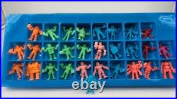 1985 Mattel M. U. S. C. L. E. #1 Thug Busters Set 28 +1 Figures with Box Vintage