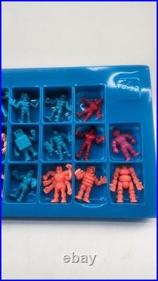 1985 Mattel M. U. S. C. L. E. #1 Thug Busters Set 28 +1 Figures with Box Vintage