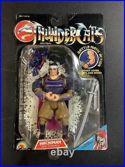 1985 VINTAGE THUNDERCATS ALLY HACHIMAN New on CARD ACTION FIGURE TOY LJN MOC