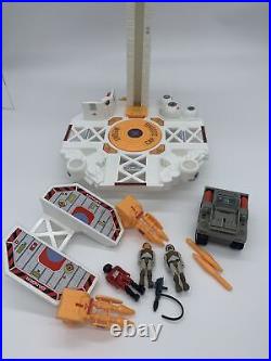 1986 COLECO Star Command Set Station Vintage Space Toy w Accessories Figures