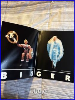 1986 Mattel MUSCLE Heman Figures Vintage Promo Sheet Toy Fair 12 Pg Catalog