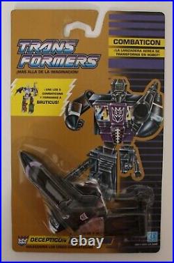 1986 Transformers G1 BLAST OFF Space Shuttle Sealed Card Combaticons Hasbro