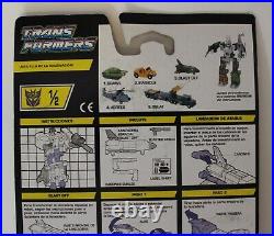 1986 Transformers G1 BLAST OFF Space Shuttle Sealed Card Combaticons Hasbro