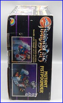 1986 vintage LJN Thundercats MUTANT FISTPOUNDER vehicle COMPLETE with BOX toy