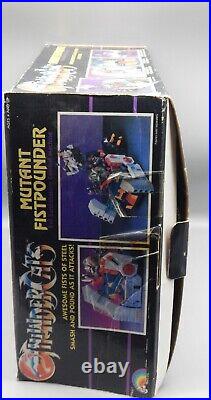 1986 vintage LJN Thundercats MUTANT FISTPOUNDER vehicle COMPLETE with BOX toy