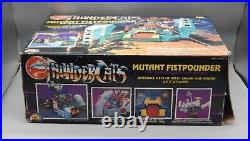 1986 vintage LJN Thundercats MUTANT FISTPOUNDER vehicle COMPLETE with BOX toy