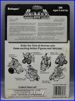 1986 vintage Schaper ANIMAX Road Hog action figure MOC sealed Kiscom toy RARE
