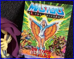 1987 SCARE GLOW. COMPLETE withCOMIC. VINTAGE MASTERS OF THE UNIVERSE