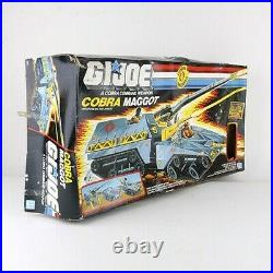 1987 Vintage G. I. Joe Cobra Maggot & WORMS Vehicle & Action Figure Toy by Hasbro