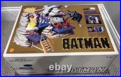 1989 Toy Biz Batman Batcave Master Playset #4417 FACTORY SEALED Vintage MIB