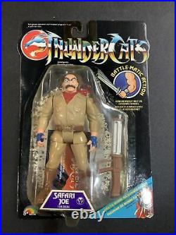 1989 Vintage Thundercats Enemy Safari Joe New On Card Action Figure Toy Ljn Moc