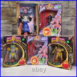 1990s Bandai Mighty Morphin Power Rangers Evil Space Aliens Goldar Vtg Lot NIB 1990s Bandai Mighty Morphin Power Rangers Evil Space Aliens Goldar Vtg Lot NIB