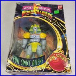 1990s Bandai Mighty Morphin Power Rangers Evil Space Aliens Goldar Vtg Lot NIB