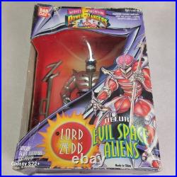 1990s Bandai Mighty Morphin Power Rangers Evil Space Aliens Goldar Vtg Lot NIB