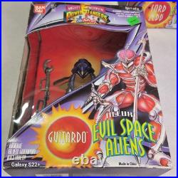 1990s Bandai Mighty Morphin Power Rangers Evil Space Aliens Goldar Vtg Lot NIB