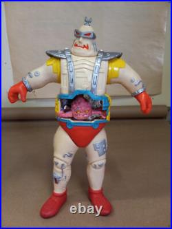 1991 Playmates Ninja Turtle TMNT Krang Android Body Action Figure Toy +Brain 11