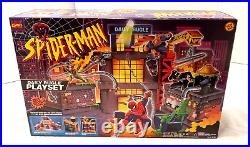 1994 Spider-Man Daily Bugle Playset Vintage Marvel Animated Toy Biz Sealed NEW