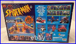 1994 Spider-Man Daily Bugle Playset Vintage Marvel Animated Toy Biz Sealed NEW