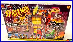 1994 Spider-Man Daily Bugle Playset Vintage Marvel Animated Toy Biz Sealed NEW