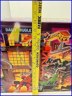 1994 Spider-Man Daily Bugle Playset Vintage Marvel Animated Toy Biz Sealed NEW