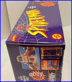 1994 Spider-Man Daily Bugle Playset Vintage Marvel Animated Toy Biz Sealed NEW