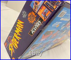 1994 Spider-Man Daily Bugle Playset Vintage Marvel Animated Toy Biz Sealed NEW