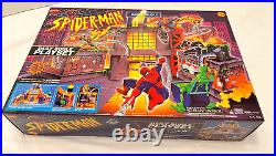 1994 Spider-Man Daily Bugle Playset Vintage Marvel Animated Toy Biz Sealed NEW