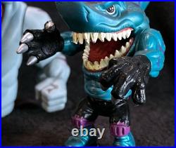 1994 Streex. Hand Shark Puppet & Metallic. Vintage Street Sharks Mattel 1994 Streex. Hand Shark Puppet & Metallic. Vintage Street Sharks Mattel