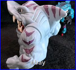 1994 Streex. Hand Shark Puppet & Metallic. Vintage Street Sharks Mattel