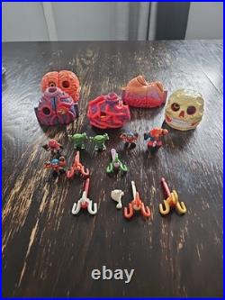 1994 Vintage Body Wars Toy Lot Heart Lung Brain Stomach Characters Missile