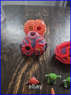 1994 Vintage Body Wars Toy Lot Heart Lung Brain Stomach Characters Missile