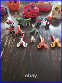 1994 Vintage Body Wars Toy Lot Heart Lung Brain Stomach Characters Missile