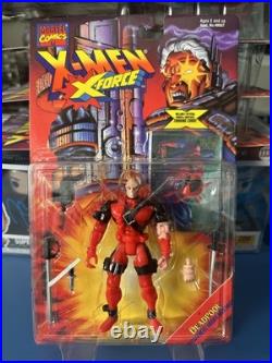 1995 X-Men X-Force Marvel Comics Toy Biz Vintage Lot of 6 Figures New Sealed