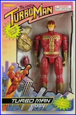 1996 Vintage Talking Turbo Man Jingle All The Way Action Figure NRFB