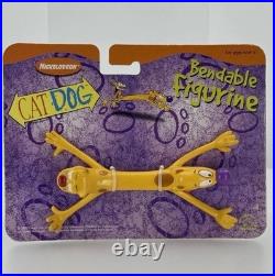 1999 Nickelodeon CatDog Bendable Figurine New In Package Viacom Vintage Toy 90s